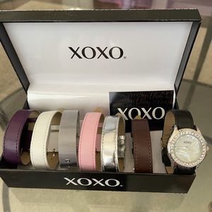 XOXO Interchangeable Watch Set